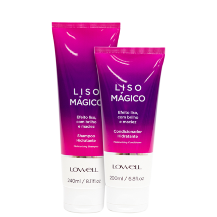 Kit Lowell Keeping Liss Liso Mágico (2 Produtos)