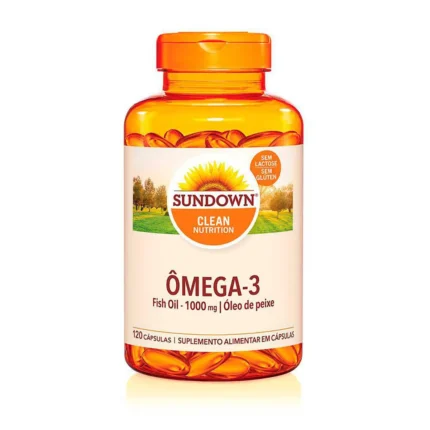 Ômega 3 Fish Oil 1000mg Sundown 120 cápsulas