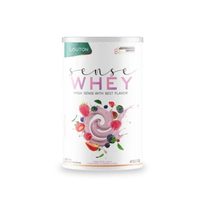 Sense Whey Lauton Performance Séries Iogurte com Frutas Vermelhas 450g