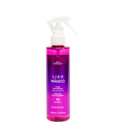 Lowell Liso Mágico - Fluido Termoativado 200ml