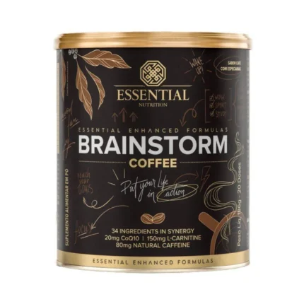 Brainstorm Coffe 186g Sabor Café com Especiarias