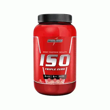 Whey Protein Iso Triple Zero Pote 900G Integralmedica Morango